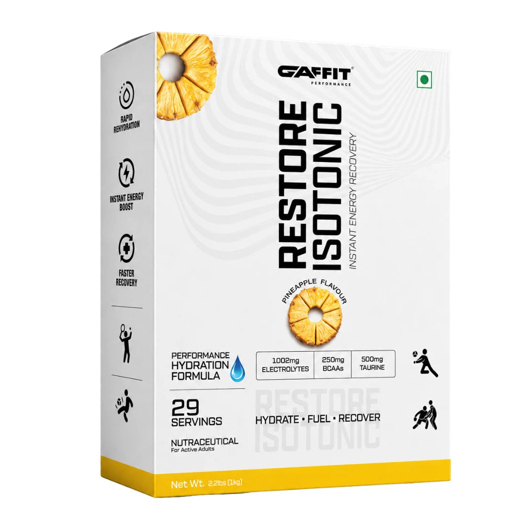 GAFFIT RESTORE ISOTONIC – INSTANT ENERGY & ELECTROLYTE FORMULA