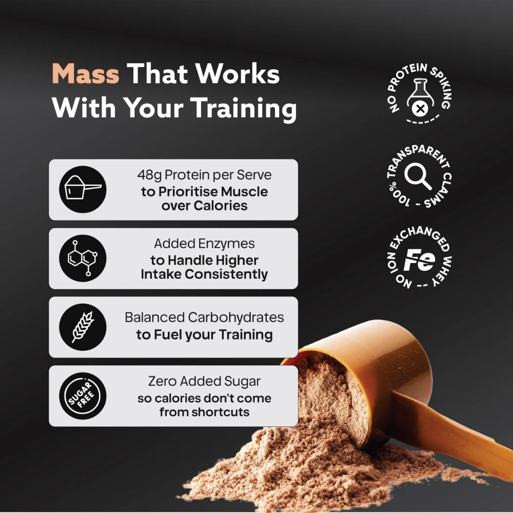 KODIAK – High-Protein Mass Gainer with 48g Protein & Performance Aminos