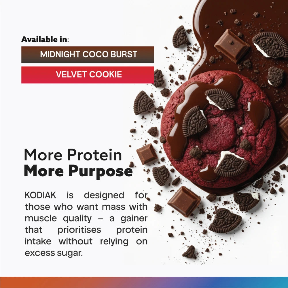 KODIAK – High-Protein Mass Gainer with 48g Protein & Performance Aminos