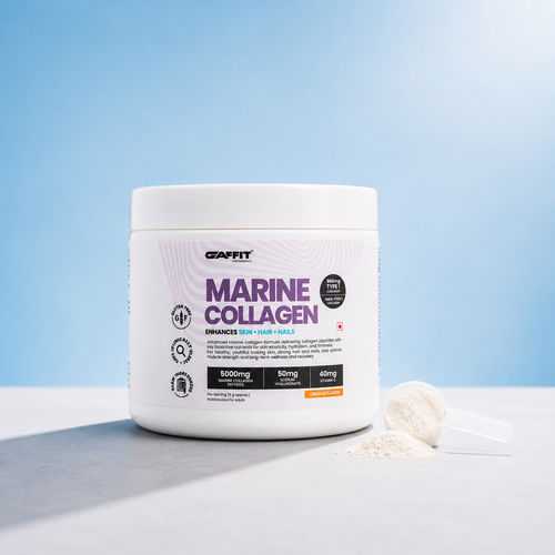 Marine Collagen – 5000mg Marine Collagen Peptides with Hyaluronic Acid & Essential Vitamins