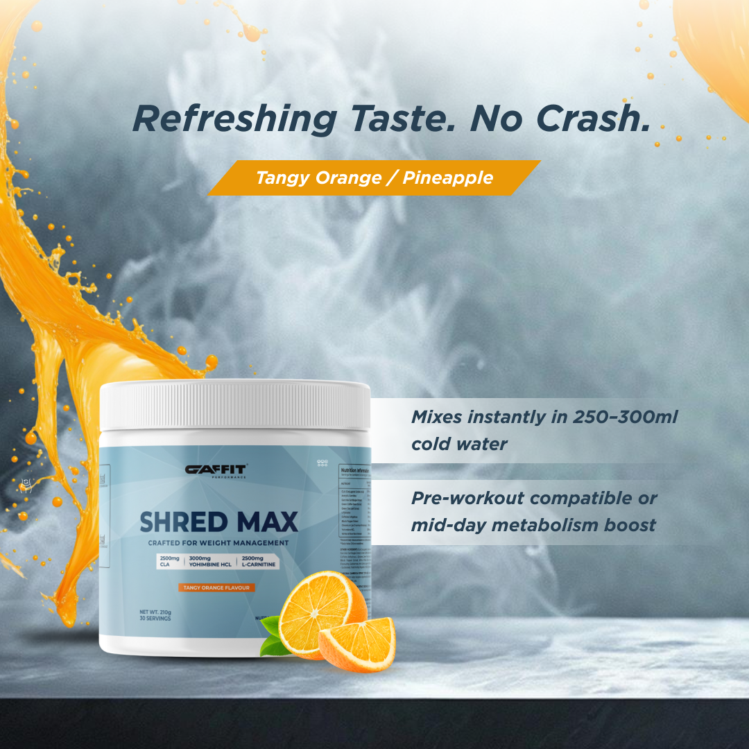 SHRED MAX - Advanced Thermogenic Fat Burner for Rapid Fat Loss