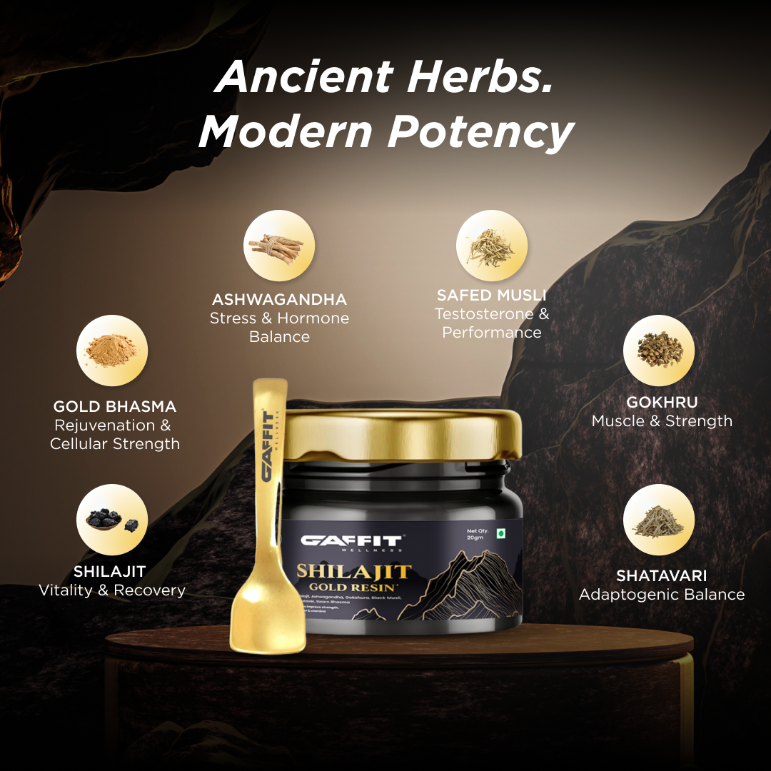 Pure Himalayan Shilajit Gold Resin - 75%+ Fulvic Acid for Strength, Energy & Vitality