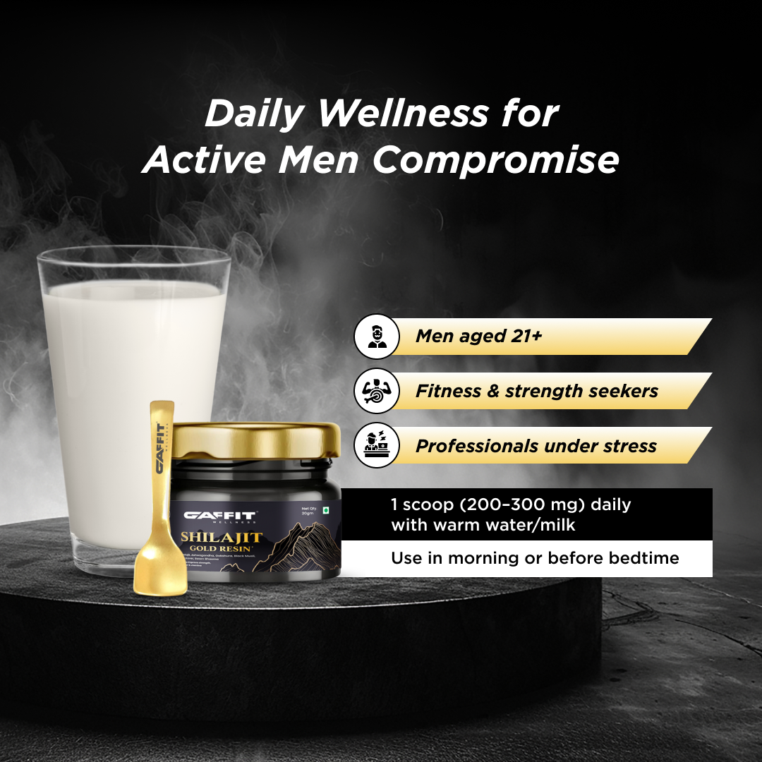 Pure Himalayan Shilajit Gold Resin - 75%+ Fulvic Acid for Strength, Energy & Vitality