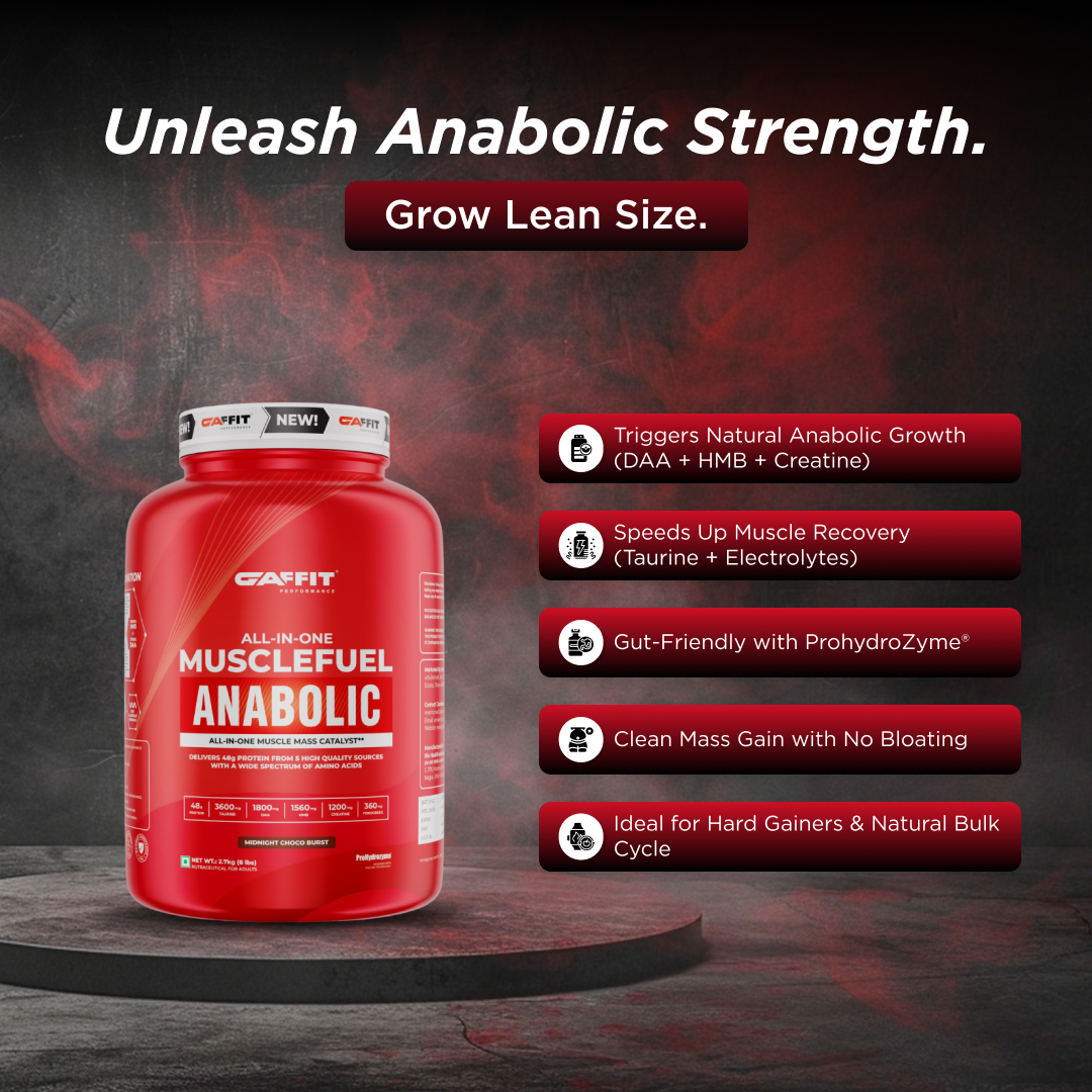 Muscle Fuel Anabolic - Advanced Mass Builder for Size, Strength & Fast Recovery
