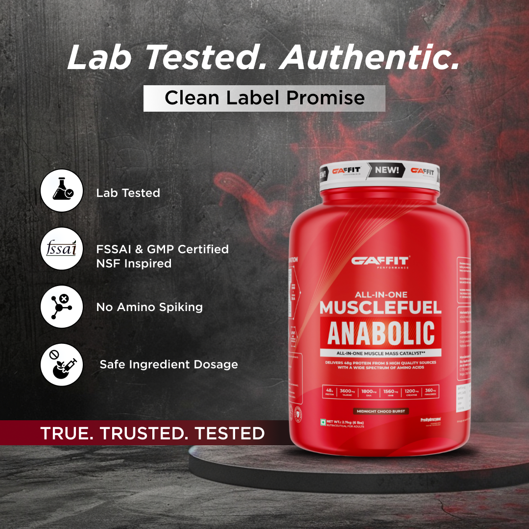Muscle Fuel Anabolic - Advanced Mass Builder for Size, Strength & Fast Recovery