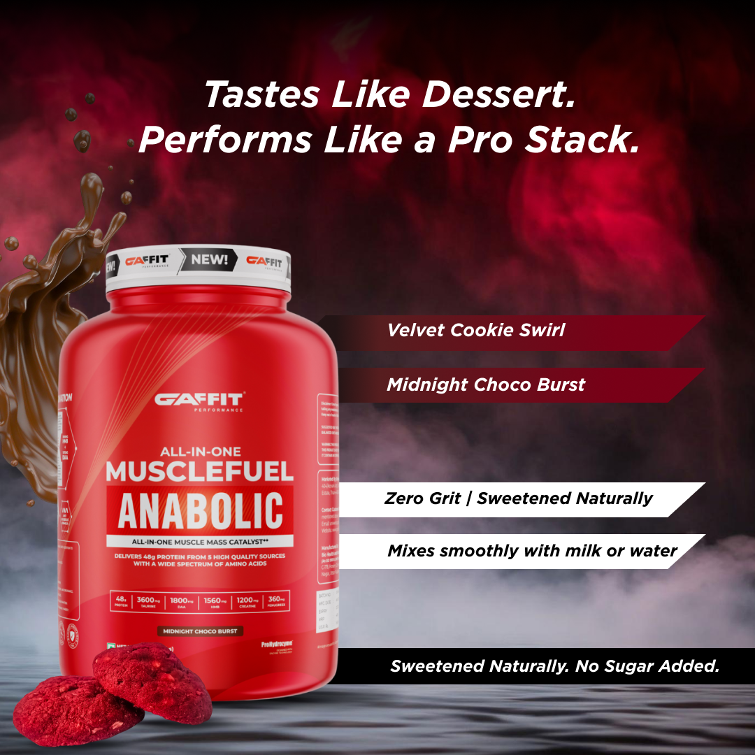 Muscle Fuel Anabolic - Advanced Mass Builder for Size, Strength & Fast Recovery