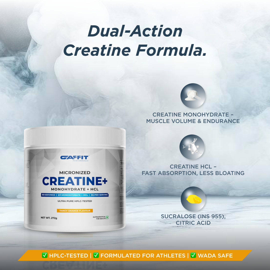 CREATINE+ - Advanced Micronized Creatine for Strength, Power & Faster Recovery