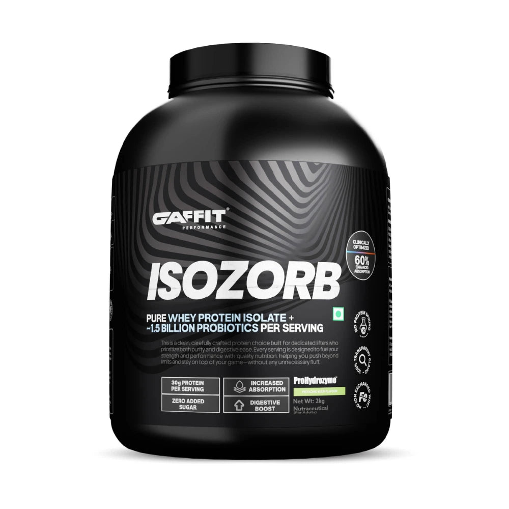GAFFIT ISOZORB – Pure Whey Protein Isolate with ProHydrozyme® & Probiotics