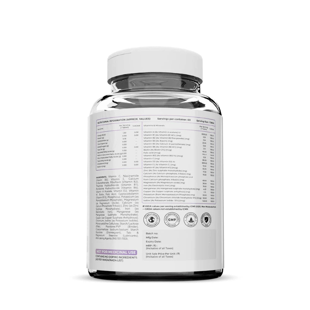 Gaffit Multivitamin Back