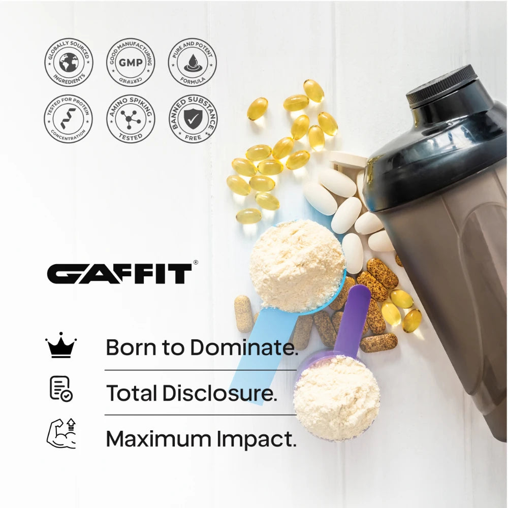Gaffit Multivitamin Certificates