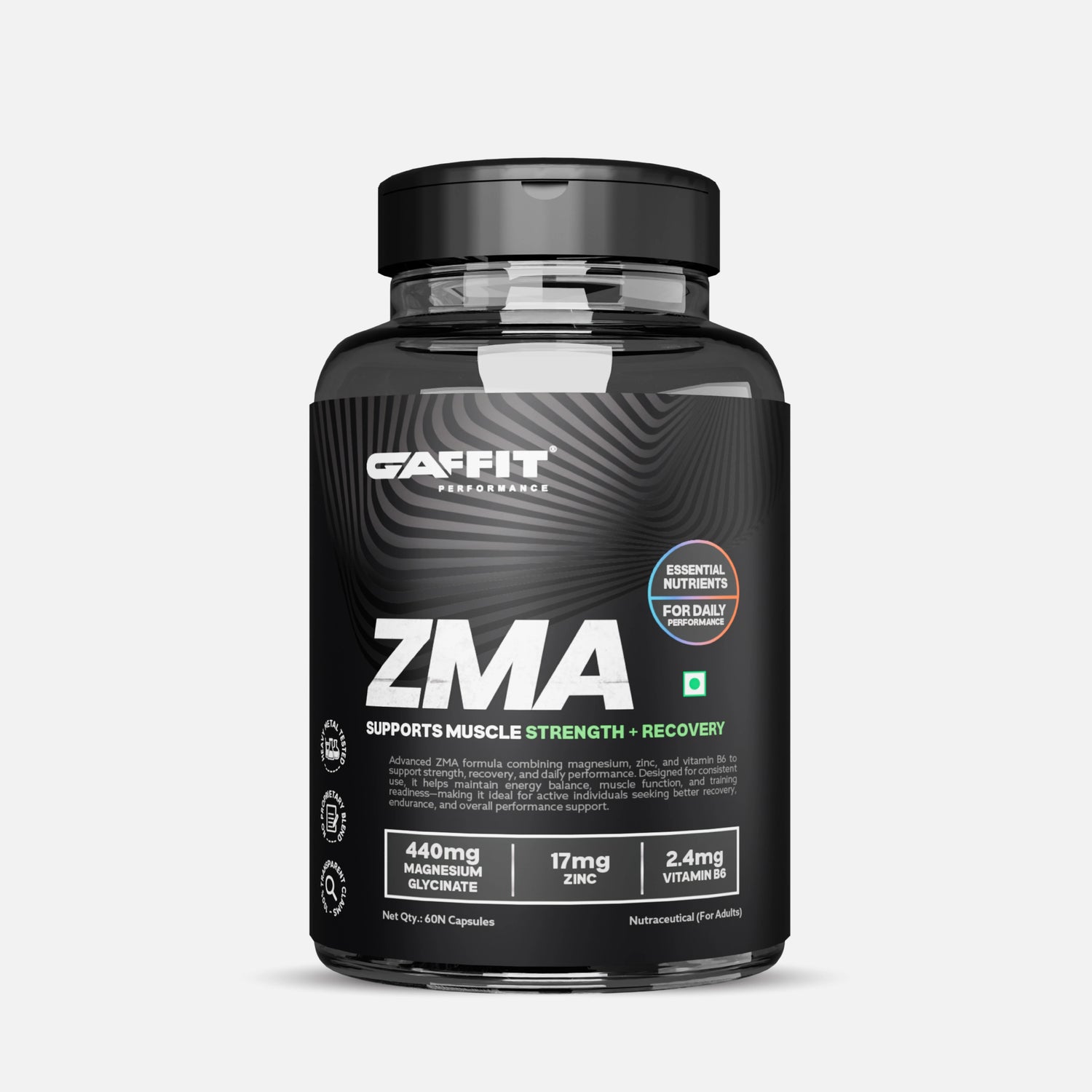 Gaffit_ZMA_60N_Capsules_Front
