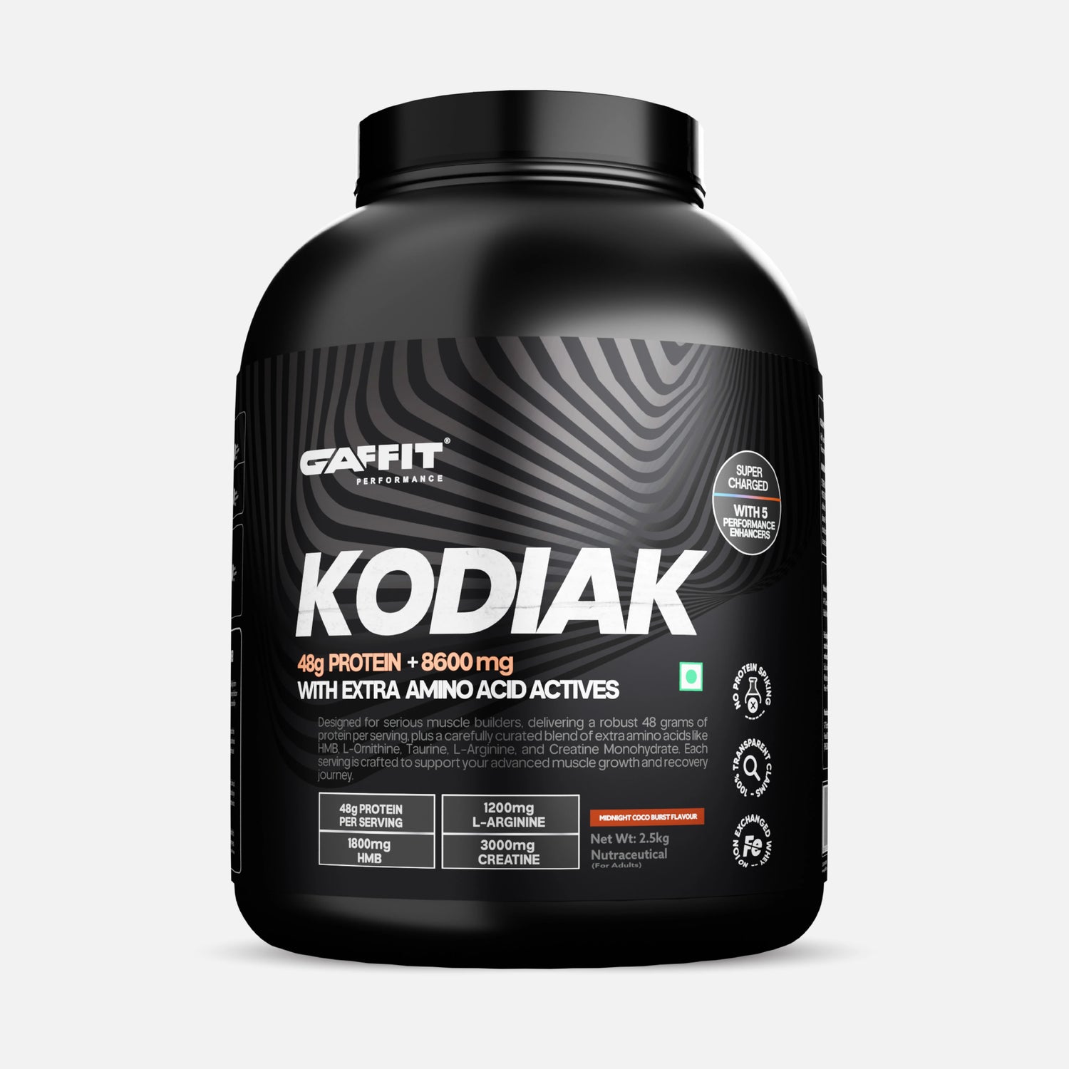 KODIAK – High-Protein Mass Gainer with 48g Protein & Performance Aminos