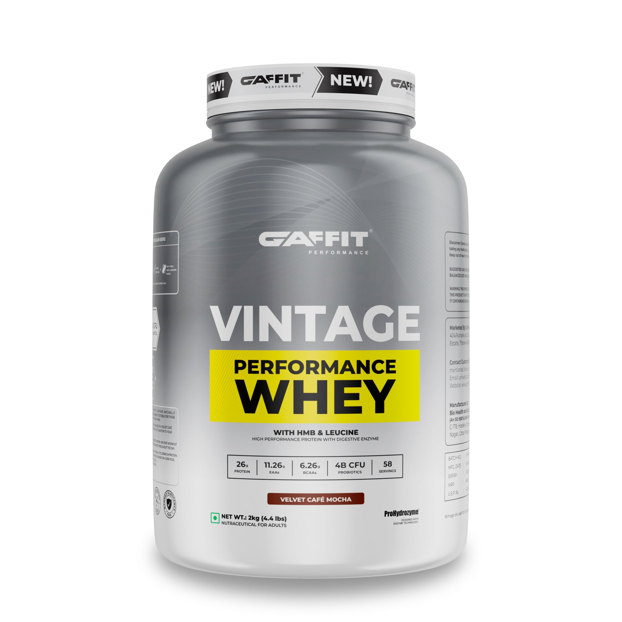 Vintage Performance Whey - Advanced Whey Protein for Strength, Recovery & Lean Muscle