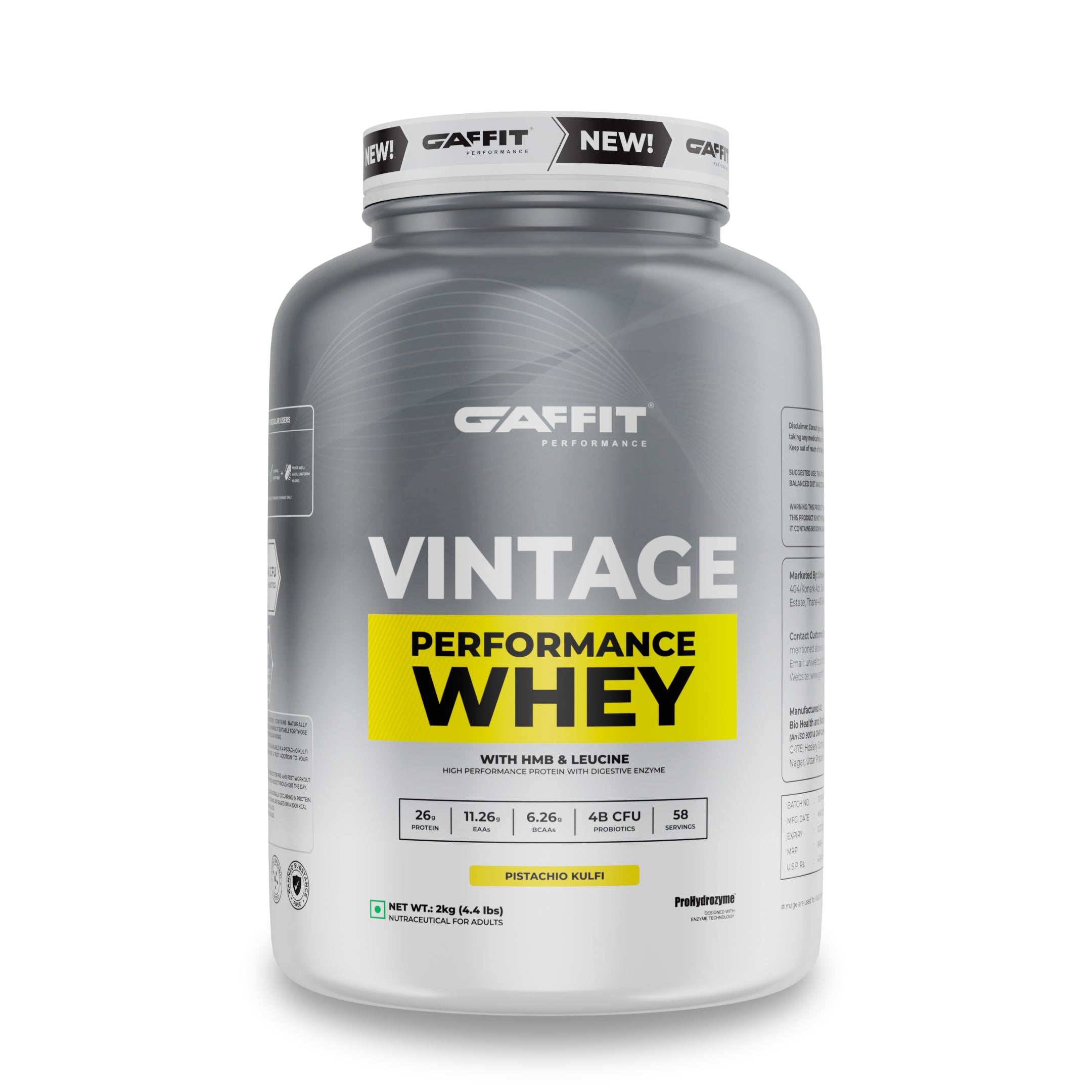 Vintage Performance Whey - Advanced Whey Protein for Strength, Recovery & Lean Muscle