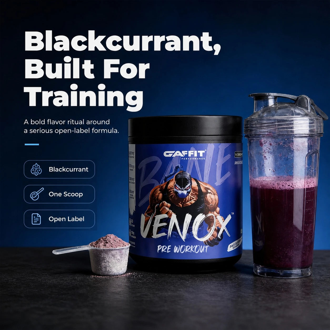 Venox Pre-Workout with Aminature® L-Citrulline & Vasonix®