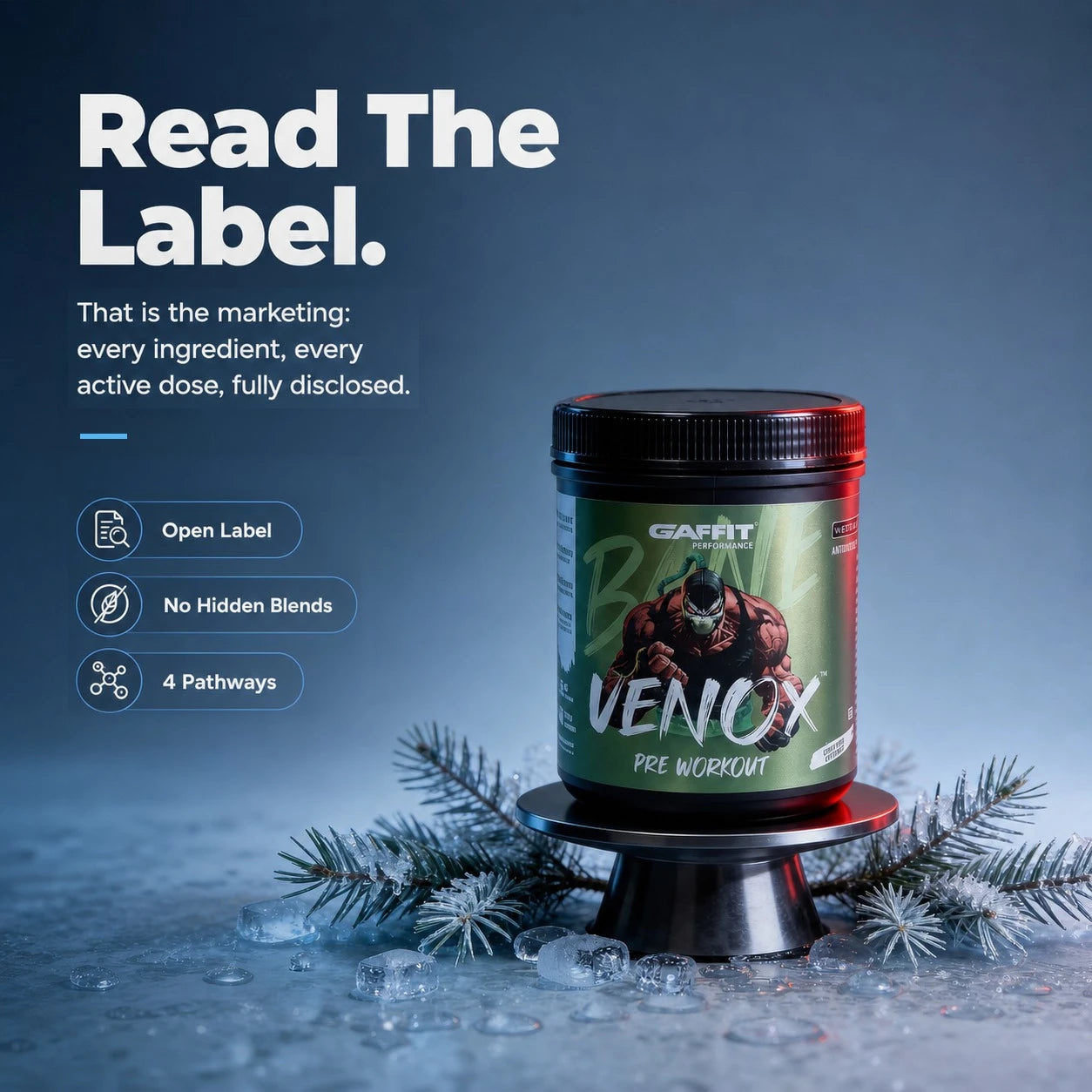 Venox Pre-Workout with Aminature® L-Citrulline & Vasonix®