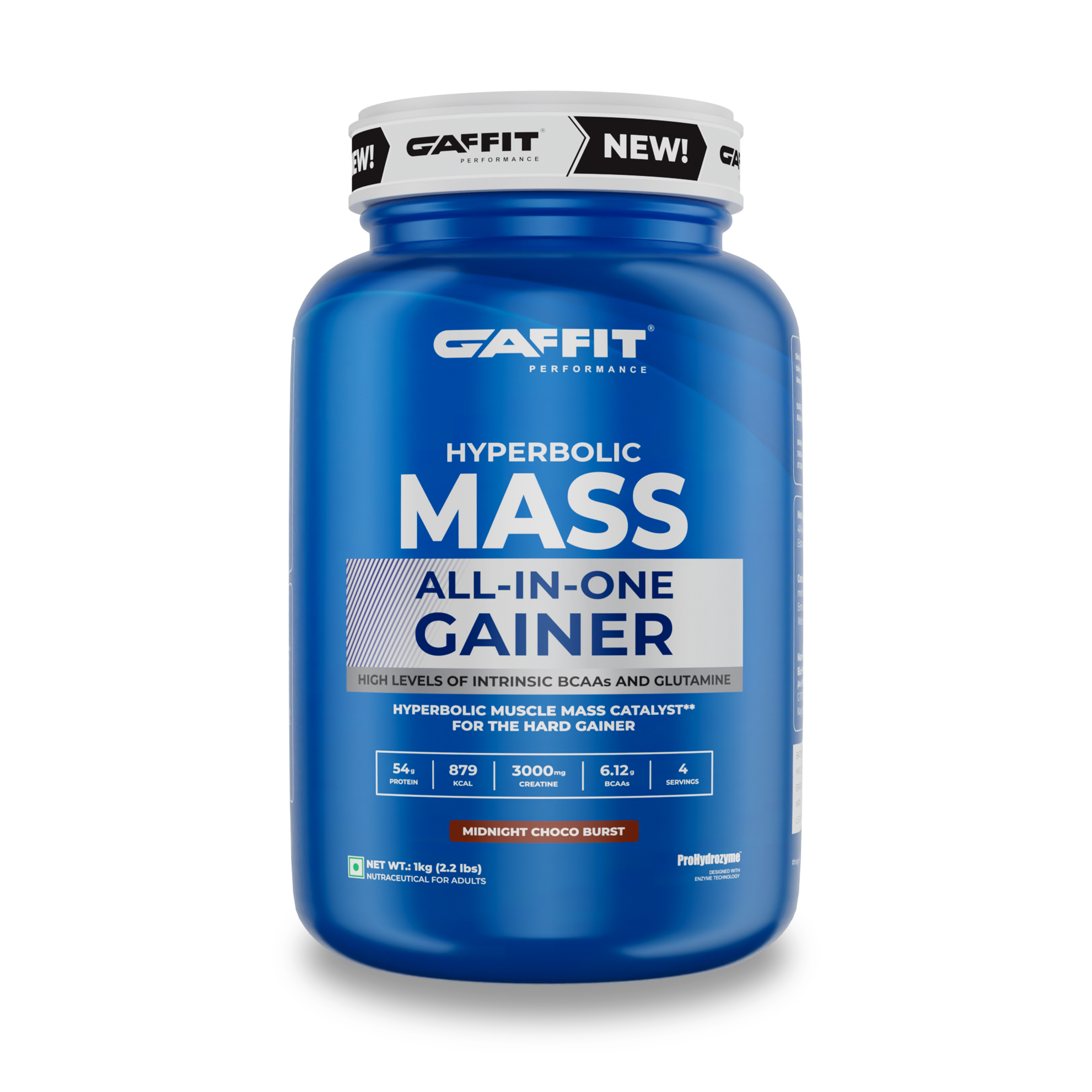 Hyperbolic Mass - Ultra-Calorie Anabolic Mass Gainer for Extreme Muscle Growth