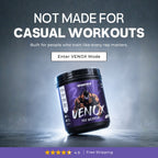 GAFFIT-VENOX PRE-WORKOUT-BLACK CURRANT-360GM