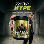 GAFFIT-VENOX PRE-WORKOUT-BLACK CURRANT-360GM