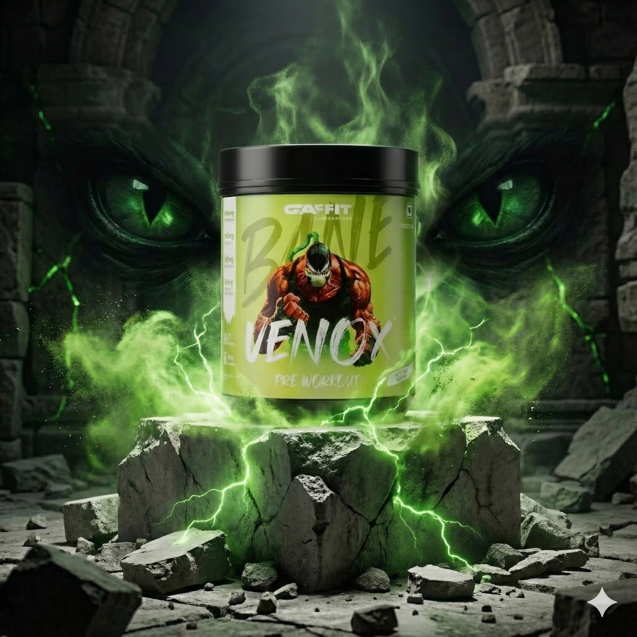 INDIA'S FIRST PRE-WORKOUT WITH VASONIX® BY GAFFIT