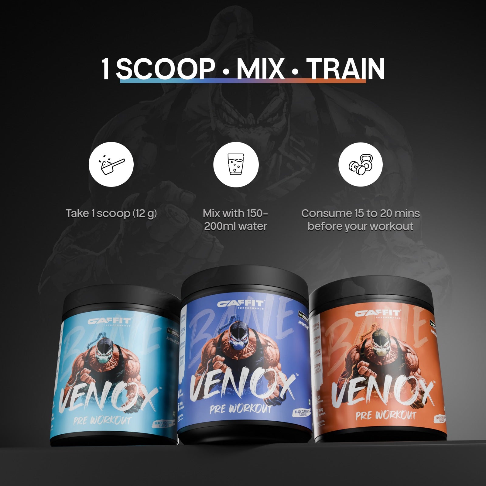 Venox Pre-Workout with Aminature® L-Citrulline & Vasonix®