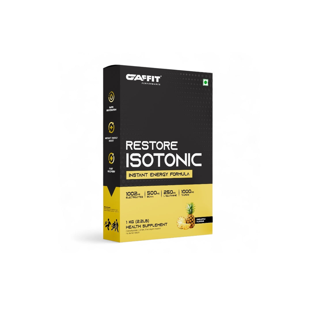 GAFFIT RESTORE ISOTONIC – INSTANT ENERGY & ELECTROLYTE FORMULA